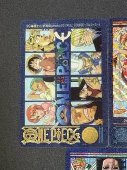 One Piece Visual Adventure rere #20 26 61 88 102 set of 5 card japanese vintage - Image 3