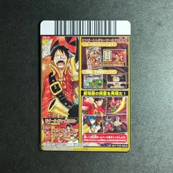S0851 Straw Hat Crew Treasure World Japanese One Piece Film Z Promo Card Nami - Image 2