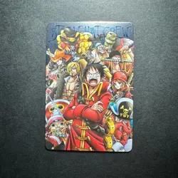 S1369 Straw Hat Crew Japanese One Piece Movie Film Z HOLO Log Card Nami Robin - Image 1