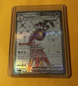Farigiraf EX 194/162SV05: Temporal Forces Holo Card Near Mint Condition - Image 1