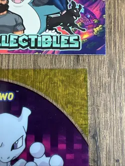 2000 Topps Pokemon #150 Mewtwo PC5 Animation Edition clear card NM - Image 5