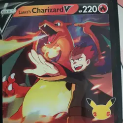 Lances Charizard V Promo Rare Normal Sized Pokemon Card SWSH133 - Image 2