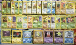 Bulk Lot Mix Of Base Set Vintage Fossil, Jungle Base Set 2 Pokemon Card Bundle - Image 1