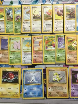 Bulk Lot Mix Of Base Set Vintage Fossil, Jungle Base Set 2 Pokemon Card Bundle - Image 3
