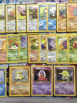 Bulk Lot Mix Of Base Set Vintage Fossil, Jungle Base Set 2 Pokemon Card Bundle - Image 4