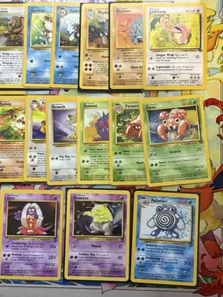 Bulk Lot Mix Of Base Set Vintage Fossil, Jungle Base Set 2 Pokemon Card Bundle - Image 5