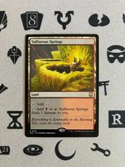 Sulfurous Springs *Modern Horizons 3 Commander* RARE *NEAR MINT* 2024 *MTG* - Image 1