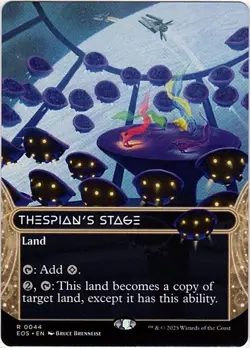 MTG Edge Of Eternities: Stellar Sights Thespian's Stage Borderless (Rare) - Image 1