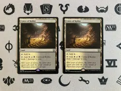 2x Caves of Koilos *Modern Horizons 3 Commander* RARE *NEAR MINT* 2024 *MTG* - Image 1