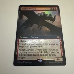 Leyline Tyrant 348 FOIL Zendikar Rising NM/LP Red Mythic Magic The Gathering MTG - Image 1
