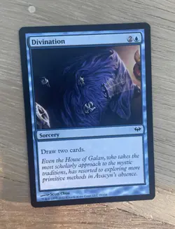 VTG MTG Divination Dark Ascension 35/158 Magic The Gathering L10345 - Image 1