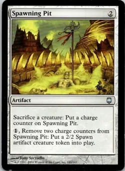 MTG Spawning Pit Darksteel Uncommon Played See Scan B - Image 1