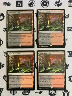 4x Blackcleave Cliffs *Phyrexia: All Will Be One* RARE *NEAR MINT* 2023 *MTG - Image 1
