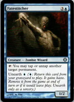 MTG Fatestitcher Shards Of Alara Played See Scan B - Image 1