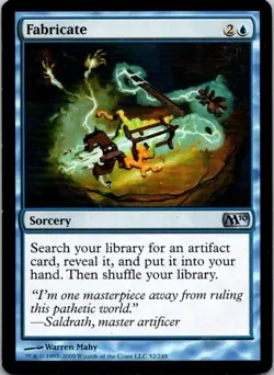 MTG Fabricate Magic Uncommon 2010 M10 Played See Scan - Image 1