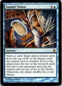 MTG Tunnel Vision Ravnica City of Guilds Played - Image 1