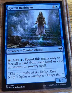 Magic the Gathering MTG Kaldheim Karfell Harbinger 065/285 - Image 1