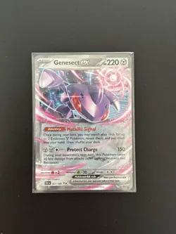 Pokemon TCG Genesect EX Double Rare 67/86 Black Bolt BLK - English - Image 1