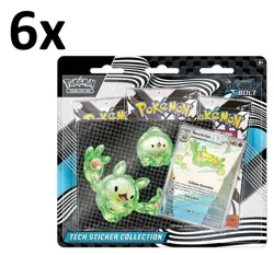 Pokemon TCG - Black Bolt Tech Sticker Collection - Sealed Lot, Case of 6 - Image 1