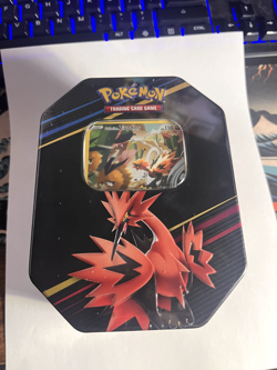 Pokemon TCG CROWN ZENITH Tin GALARIAN ZAPDOS New Factory Sealed - Image 1