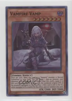 Vampire Vamp (SR) Unlimited YuGiOh Dark Saviors #DASA-EN050 00jz - Image 1