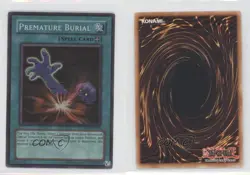 Premature Burial YuGiOh Dark Beginning 1 #DB1-EN091 2004 0v1 - Image 3