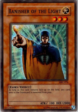Yugioh Banisher of the Light MRL-078 Holo Played Rare See Scan - Image 1