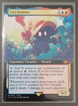 Vivi Ornitier | Extended Art | MTG | FIN | Near Mint | English EN - Image 1