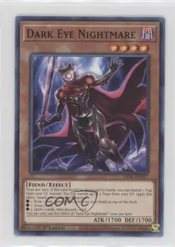 Dark Eye Nightmare 1st Ed. YuGiOh Lightning Overdrive #LIOV-EN027 d4e - Image 1