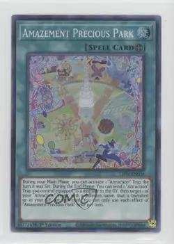 Amazement Precious Park 1st Ed. YuGiOh Lightning Overdrive #LIOV-EN058 d4e - Image 1