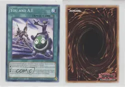 You and AI 1st Ed. YuGiOh Lightning Overdrive #LIOV-EN061 d4e - Image 3