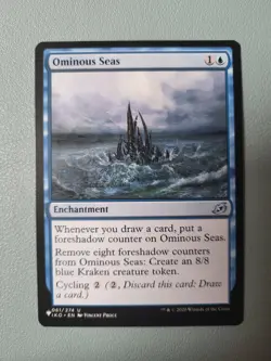 Ominous Seas- The List Reprints Regular. Magic the Gathering. MTG. LP or better. - Image 1