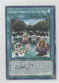 Hidden Springs of the Far East 1st Ed. YuGiOh Lightning Overdrive d4e - Image 1