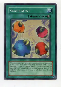 Yugioh Scapegoat Starter Deck Joey SDJ-041 Played - Image 1