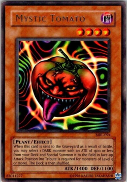 Yugioh Mystic Tomato MRL-094 Foil Played Rare See Scan B - Image 1