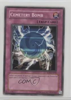 Cemetary Bomb Unlimited YuGiOh Soul of the Duelist #SOD-EN059 2004 0kb5 - Image 1
