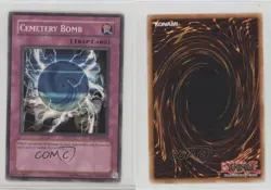 Cemetary Bomb Unlimited YuGiOh Soul of the Duelist #SOD-EN059 2004 0kb5 - Image 3