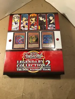yugioh Legendary collection cards full album 29 pages 1996 450+ cards - Image 1