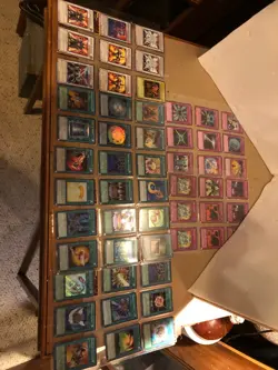 yugioh Legendary collection cards full album 29 pages 1996 450+ cards - Image 5