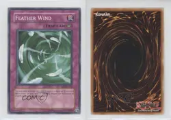 Feather Wind Unlimited YuGiOh Elemental Energy #EEN-EN058 2005 0xr2 - Image 3