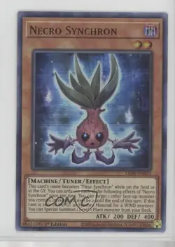 Necro Synchron 1st Ed. YuGiOh Legendary Duelists: Synchro Storm #LED8-EN023 0kb5 - Image 1
