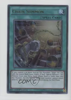 UR - Chain Summon YuGiOh Duelist Saga 1st Edition #DUSA-EN011 0kb5 - Image 1