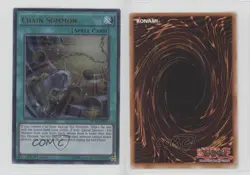 UR - Chain Summon YuGiOh Duelist Saga 1st Edition #DUSA-EN011 0kb5 - Image 3