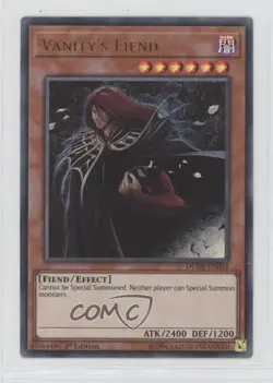UR - Vanity's Fiend 1st Ed. YuGiOh Duel Devastator #DUDE-EN034 0kb5 - Image 1