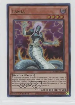 Lamia Ultra Rare 1st Ed. YuGiOh Battles of Legend: Monstrous Revenge 0kb5 - Image 1