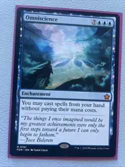 1x Omniscience NM Eng MTG - Foundations - Image 1