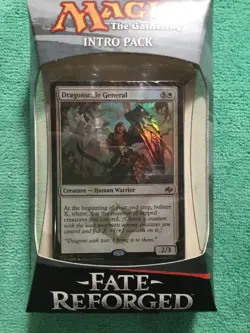 MTG FATE REFORGED INTRO PACK UNFLINCHING ASSAULT FACT SEALD - Image 2