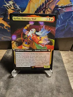 Kefka Dancing Mad Foil Final Fantasy 0174 MTG Extended Art Rare - Image 1