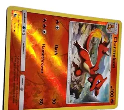 Charmeleon 8/68 Reverse Holo Pokemon Card Hidden Fates NM - Image 3