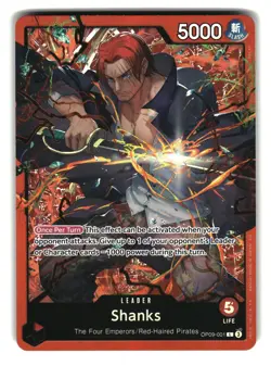 Shanks OP09-001 L Starter Deck Shanks One Piece Card - Image 1